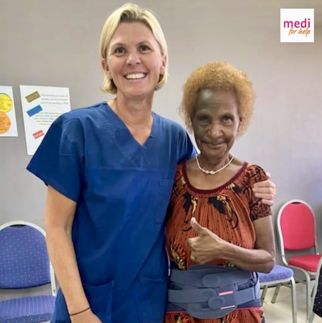 Patients in Papua New Guinea are grateful for the support of the PNG Angels.