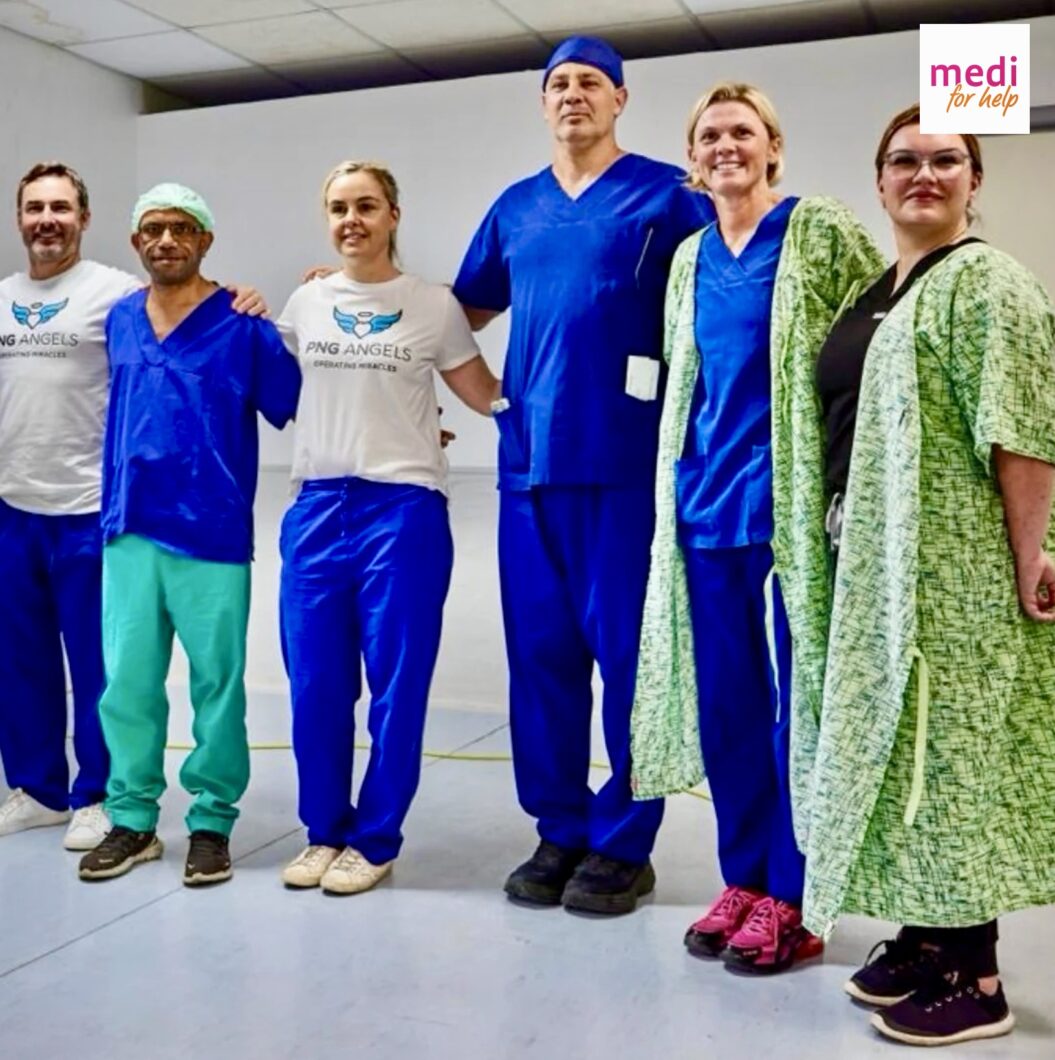 PNG Angels medical team on assignment in Papua New Guinea.